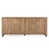 Orlando 4Dr Sideboard Light Brown by Classic Home