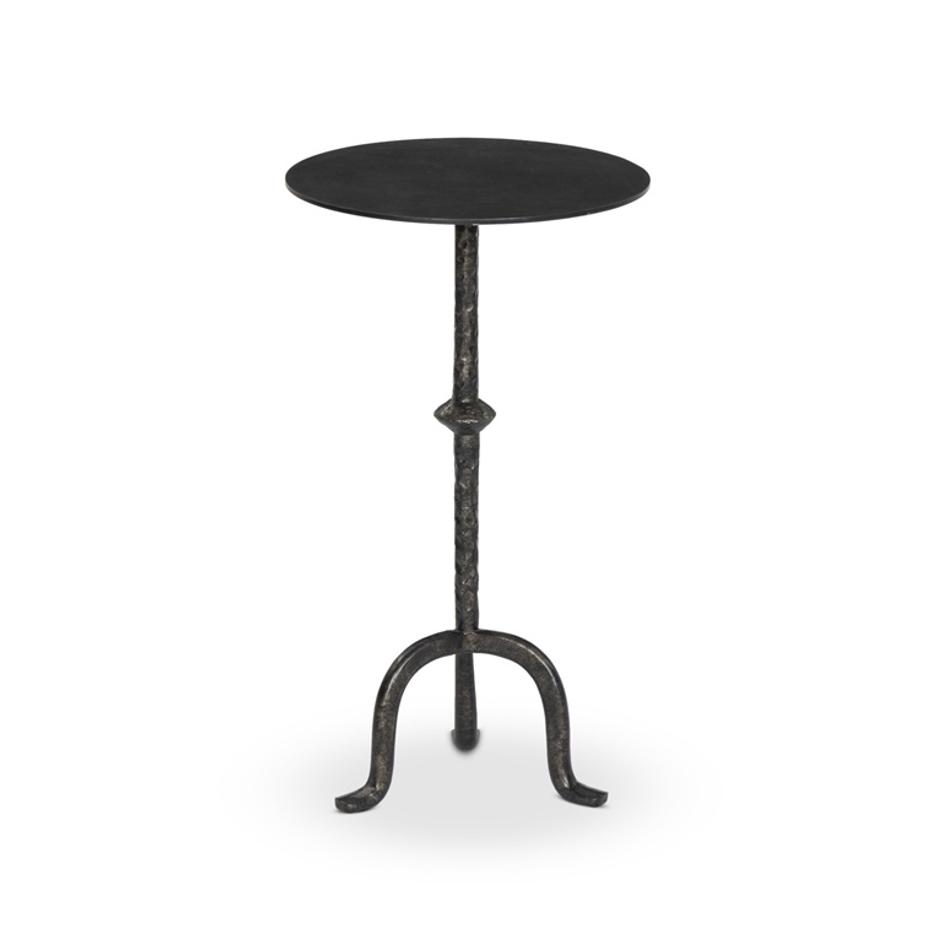 Jocelyn End Table - Raw Black Iron by Four Hands