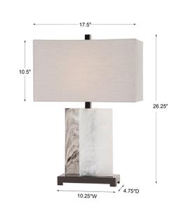 Vanda Table Lamp by Uttermost