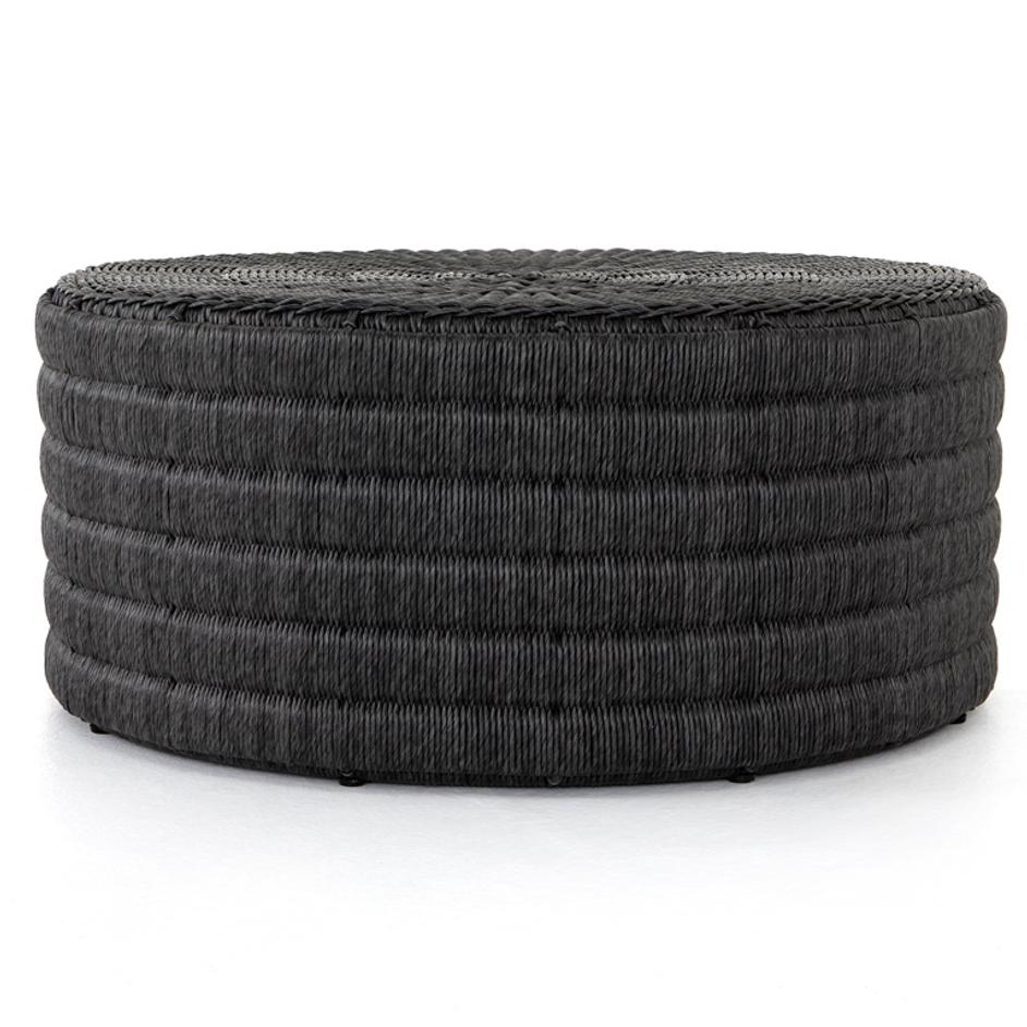 Madura Coffee Table In Vintage Coal by FOUR HANDS