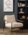 Kennedy Chair In Kerbey Ivory by FOUR HANDS