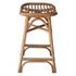 Damara Rattan Counter Stool In Canary Brown  by New Pacific Direct