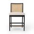 Antonia Cane Armless Bar + Counter Stool - Savile Flax by Four Hands
