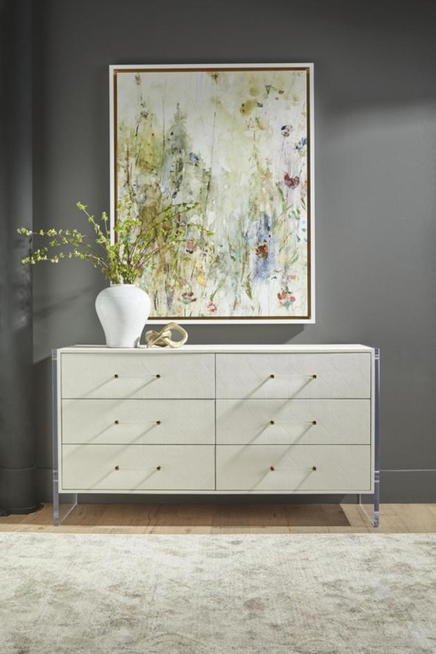 Sonia Shagreen 6-Drawer Double Dresser by Essentials For Living
