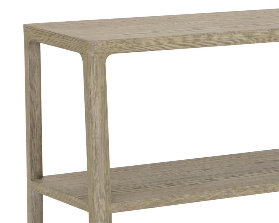 DONCASTER LOW BOOKCASE - SMOKE GREY by Sunpan