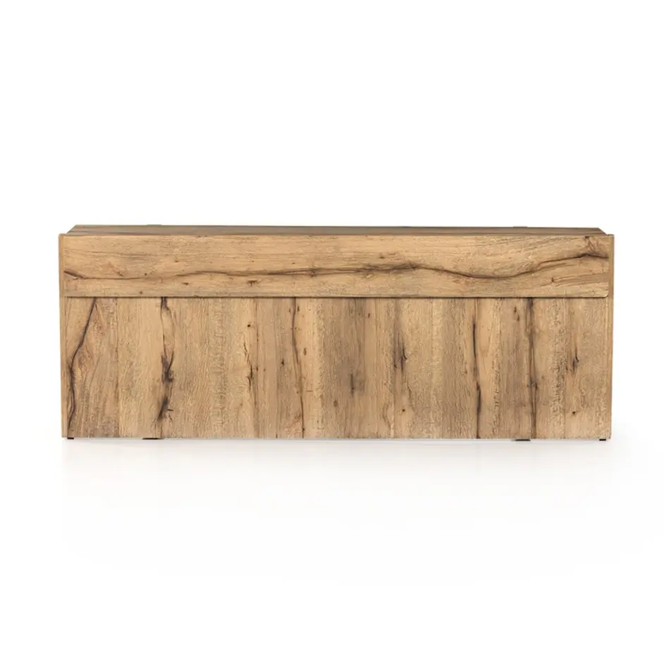 Bingham Console Table - Rustic Oak Veneer by Four Hands