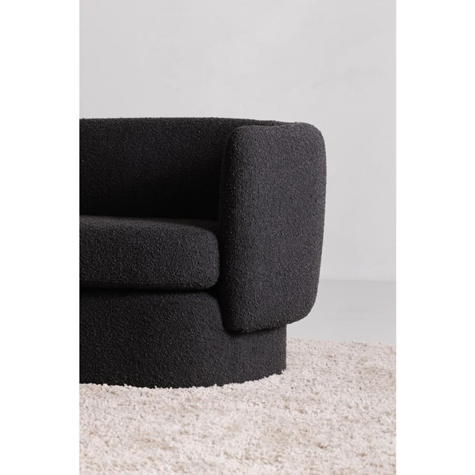 KOBA SOFA MAYA BLACK by Moes Home