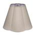 Scalloped 100% Natural Linen Shade, Large by Jamie Young