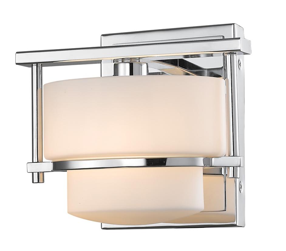 Porter 1 Light Wall Sconce in Chrome Finish by Z-Lite