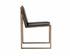 Blair Dining Chair - Antique Brass - Cantina Black by Sunpan