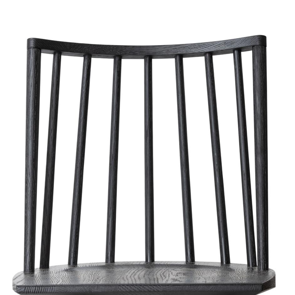 Lewis Swivel Counter Stool in Black Oak by FOUR HANDS