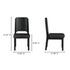 Kerr Dining Chair Vegan Leather Black-Set Of Two by Moes Home