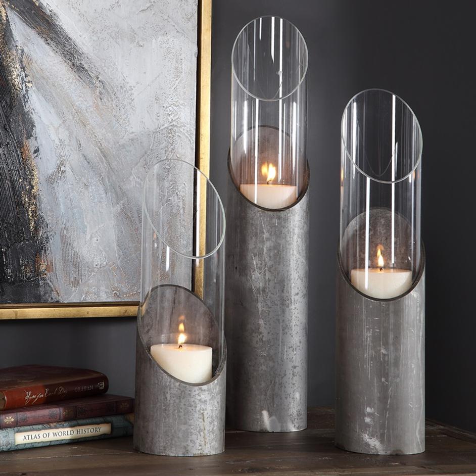 Karter Candleholders by Uttermost
