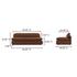 Scout Sofa Toffee by Moes Home