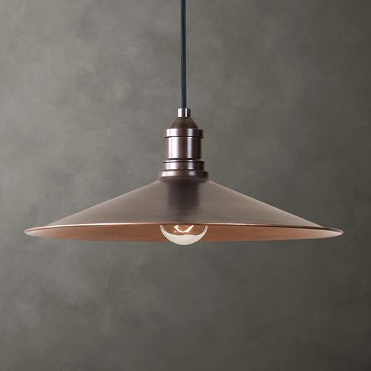 Barnstead 1 Light Copper Pendant by Uttermost