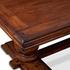 Tuscany 84-128" Extension Table, Chestnut by Home Trends & Design