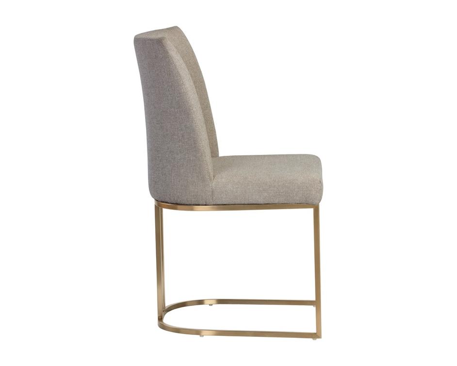 Rayla Dining Chair - Belfast Oyster Shell by Sunpan