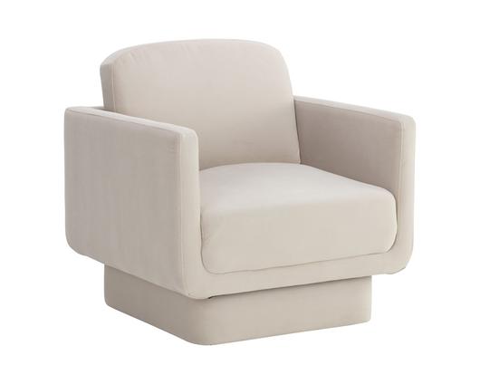 EVERTON ARMCHAIR - MEG TAUPE by Sunpan