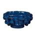  Helios Ceramic Decorative Bowl, Blue by Jamie Young
