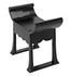 Wey Sungkai/Mindi Stool in Charcoal Black by Noir Furniture