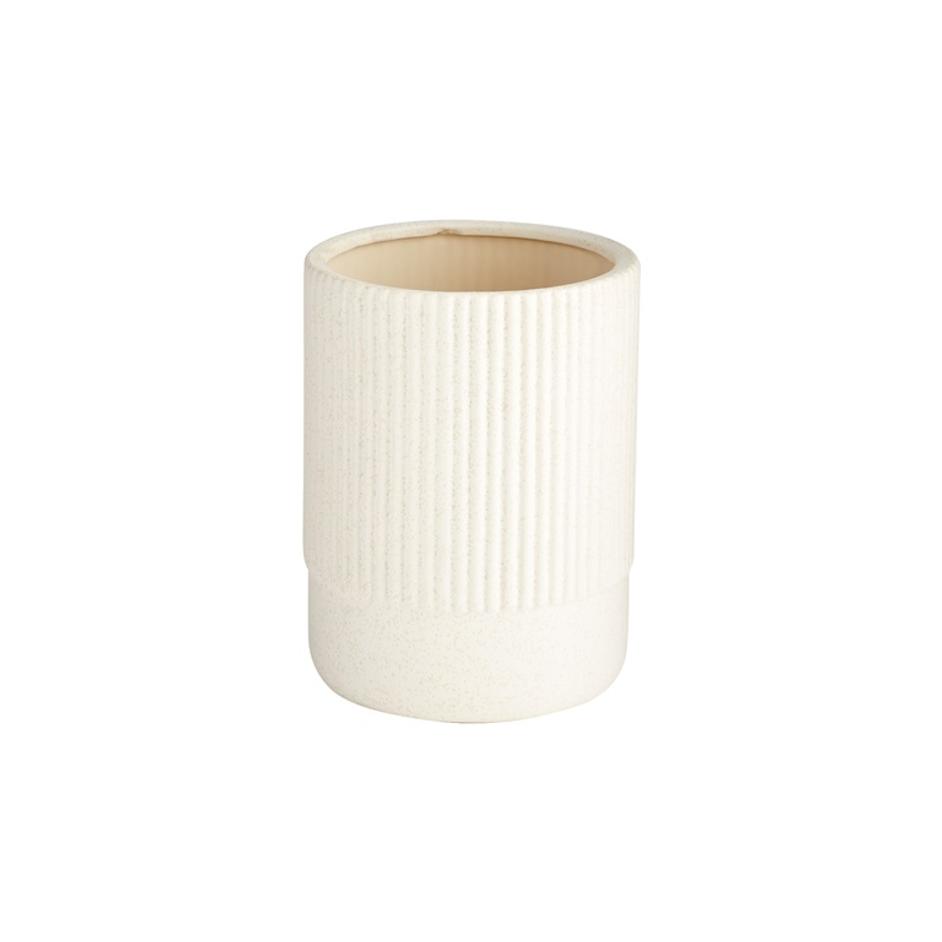Harmonica Vase | White - Small by Cyan Design