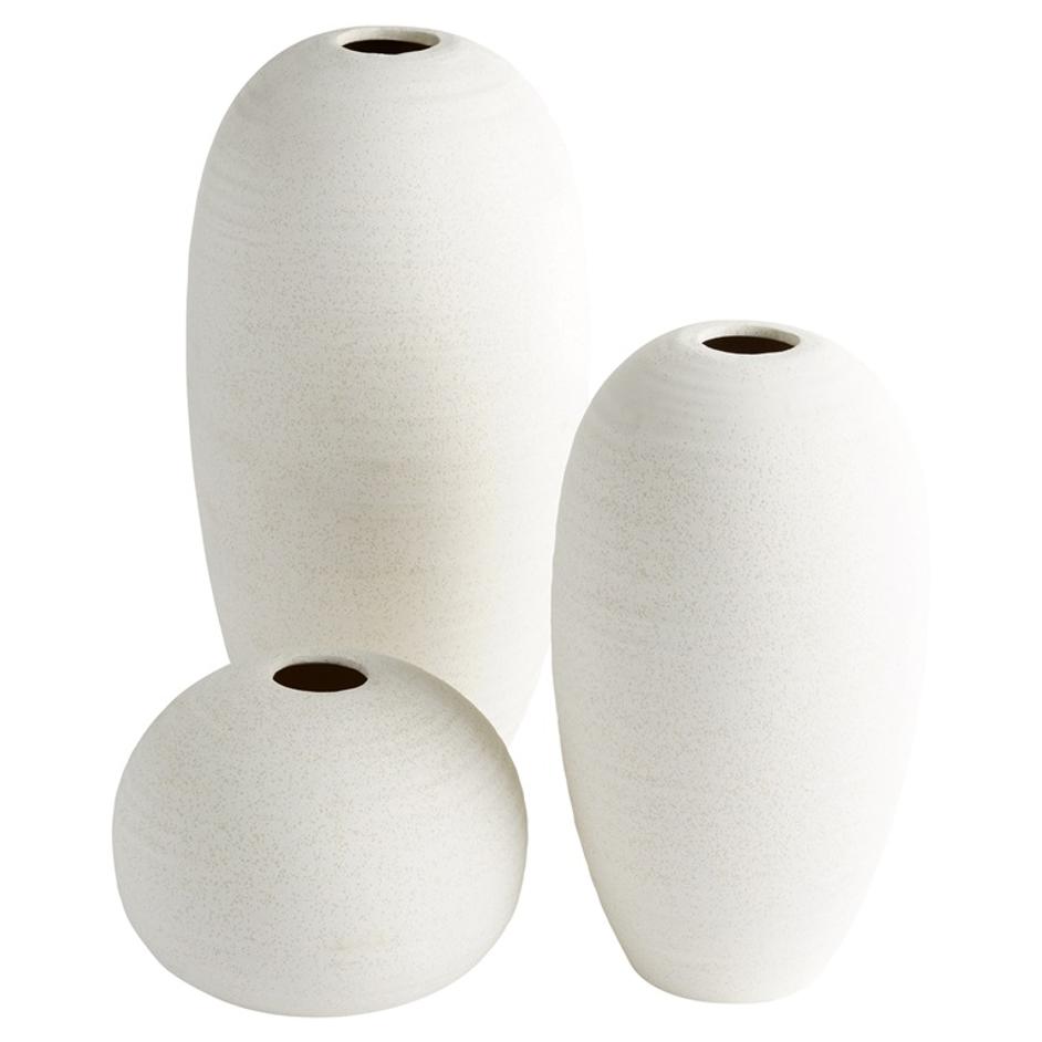 Perennial Vase | White - Small by Cyan Design