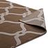 Barrett Chain Link Transitional Trellis 8X10 Area Rug In Dark Tan And Beige by Modway Furniture