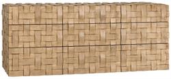 Weave Bleached Walnut Sideboard by Noir Furniture