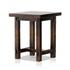 Rinda End Table - Distressed Walnut by Four Hands