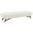 Scholar Performance Velvet Bench In Ivory by Modway Furniture