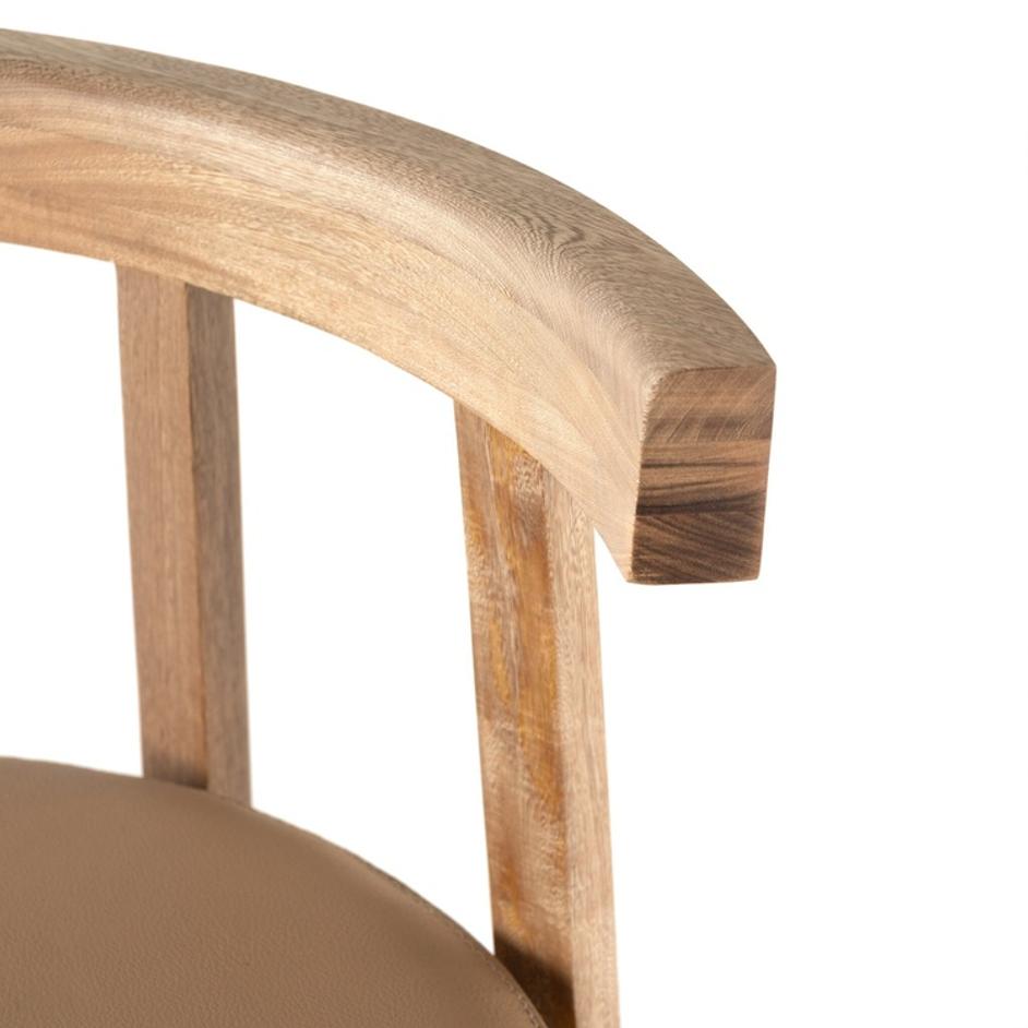 Tex Bar + Counter Stool - Natural Leather by Four Hands
