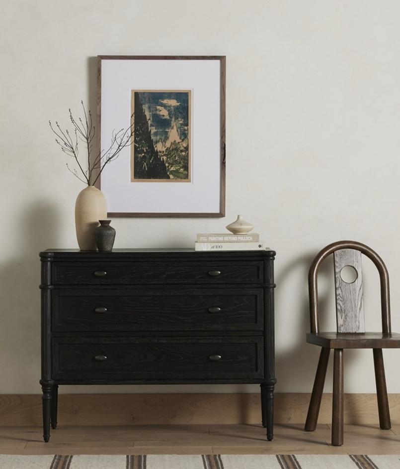 Toulouse Chest - Distressed Black by Four Hands
