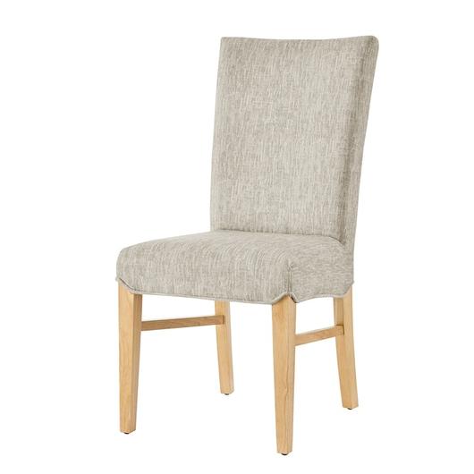 Milton Fabric Dining Side Chair, Pasadena Beige by New Pacific Direct