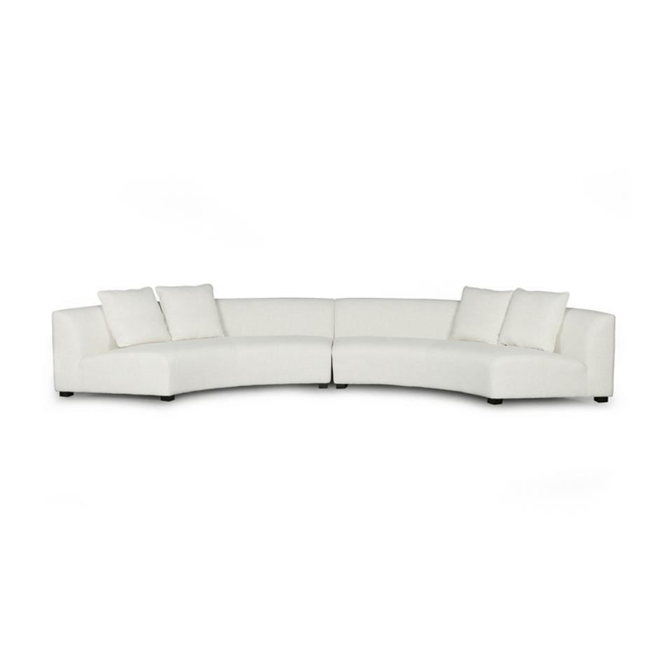Liam 2-Pc Sectional-Dover Crescent by FOUR HANDS