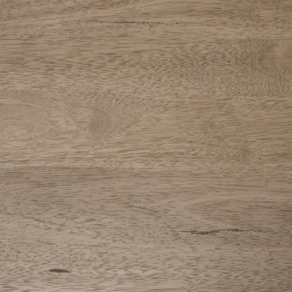 Mesa End Table In Light Brushed Parawood by FOUR HANDS