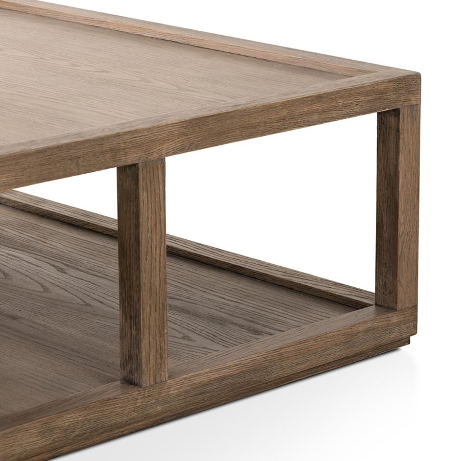 Charley Coffee Table - Warm Natural Oak Veneer by Four Hands