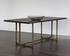 Jade Dining Table - Antique Brass - Dark Mango - 79" by Sunpan