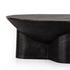 Sante 36" Coffee Table In Raw Black by FOUR HANDS