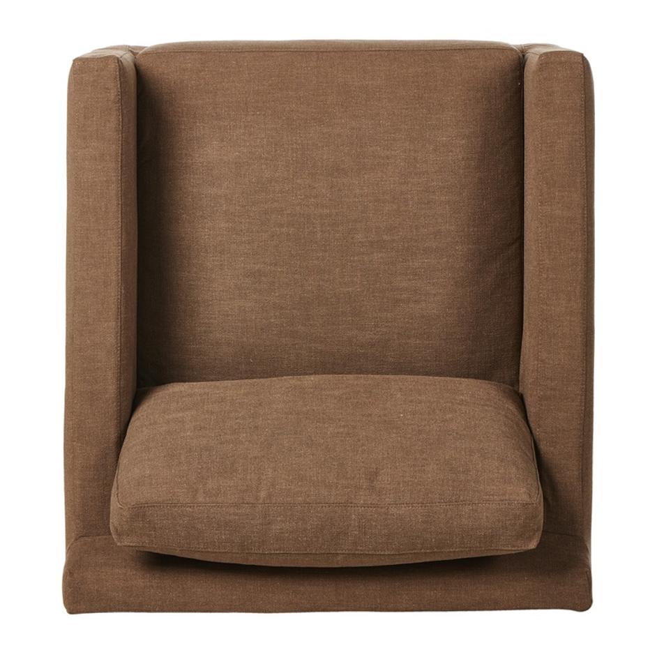 Hampton Slipcover Swivel Chair - Antwerp Cafe by Four Hands