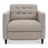 Bridgers Power Recliner Chair Warm Grey by Moes Home