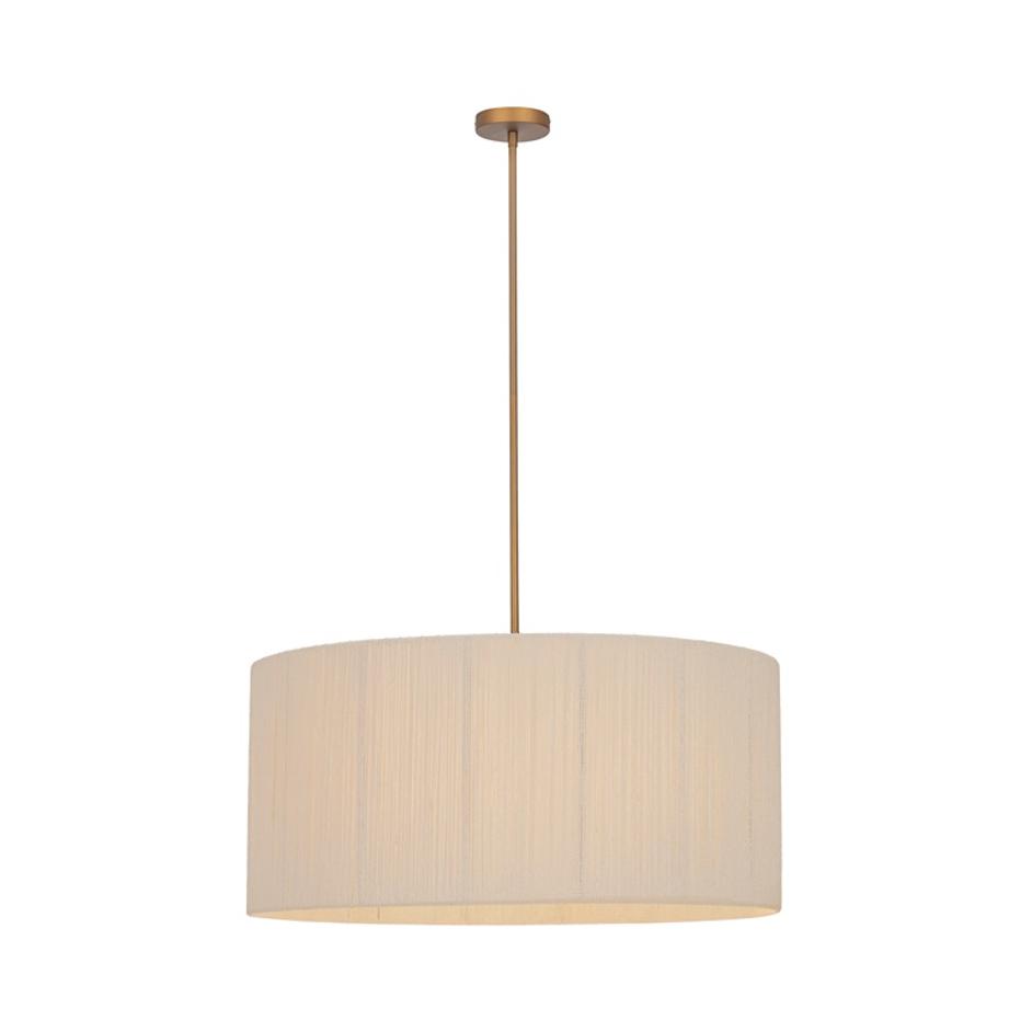 Allyn Pendant White/Gold by Classic Home