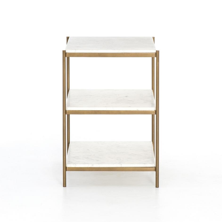 Felix Nightstand in ANTIQUE BRASS by FOUR HANDS