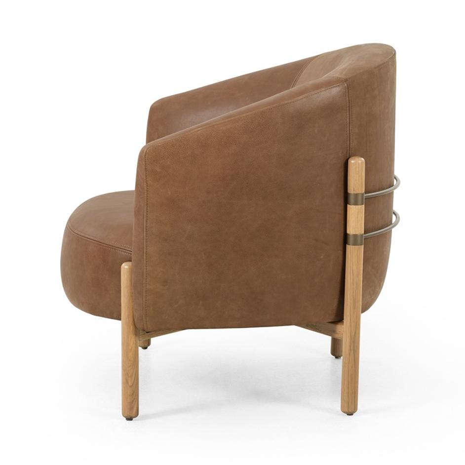 Enfield Chair In Palermo Cognac by FOUR HANDS