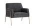 Cybil Armchair - Polo Club Kohl Grey by Sunpan