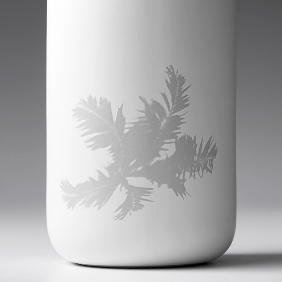 Azraa Vase in White by Cyan Design