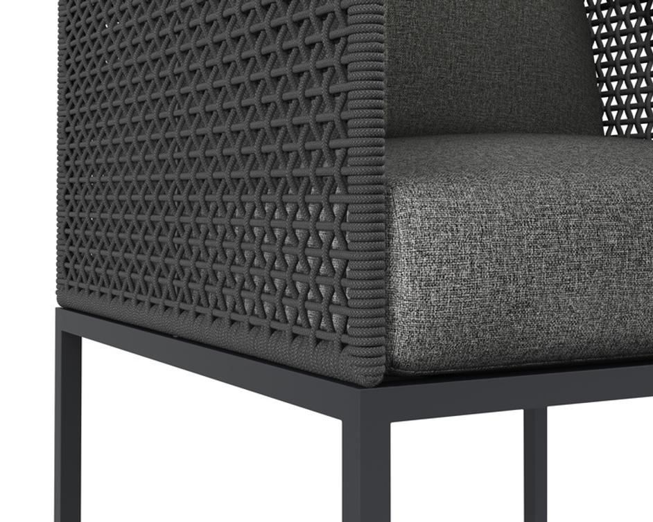 CRETE COUNTER STOOL - DARK GREY - GRACEBAY GREY by Sunpan