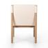Kiano Dining Armchair In Charter Oatmeal by FOUR HANDS