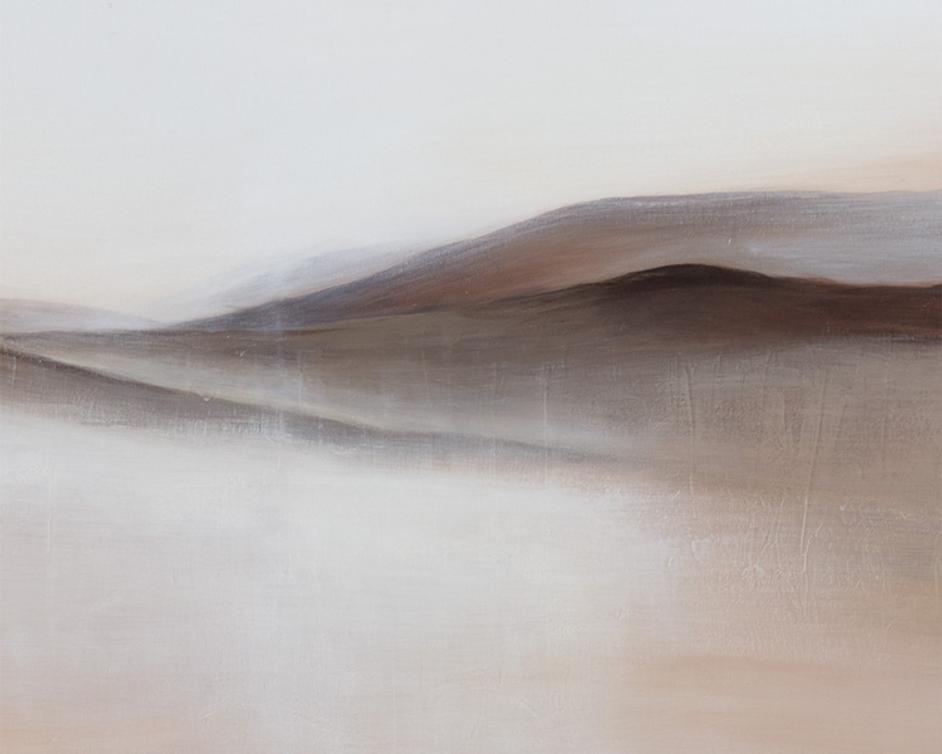 DESERT SANDS - 72" X 30" - GOLD FLOATER FRAME by Sunpan