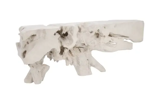 Freeform Console Table, Roman Stone, Large by PHILLIPS COLLECTION