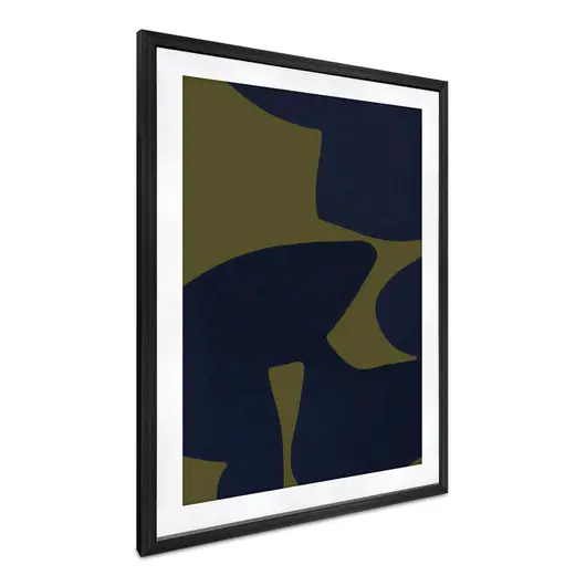 Sola 2 Framed Print Multicolor by Moes Home